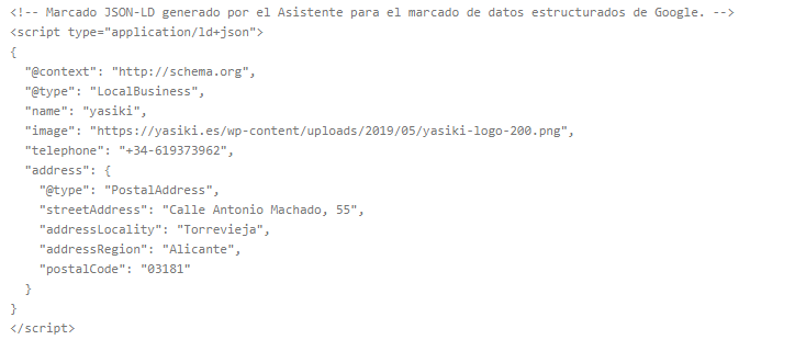 seo local y datos estructurados